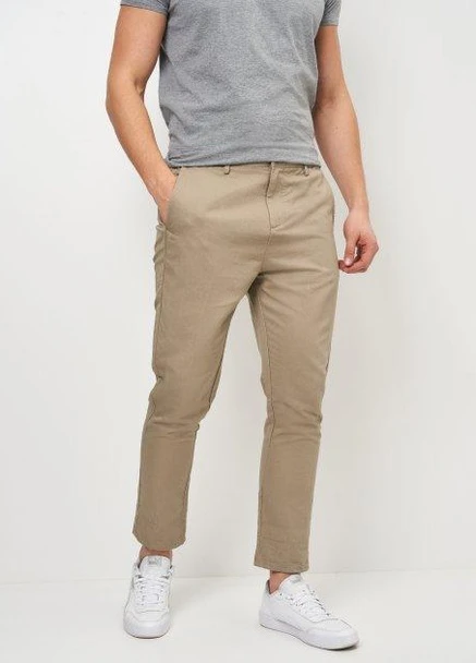 Бежевые брюки JACK&JONES
