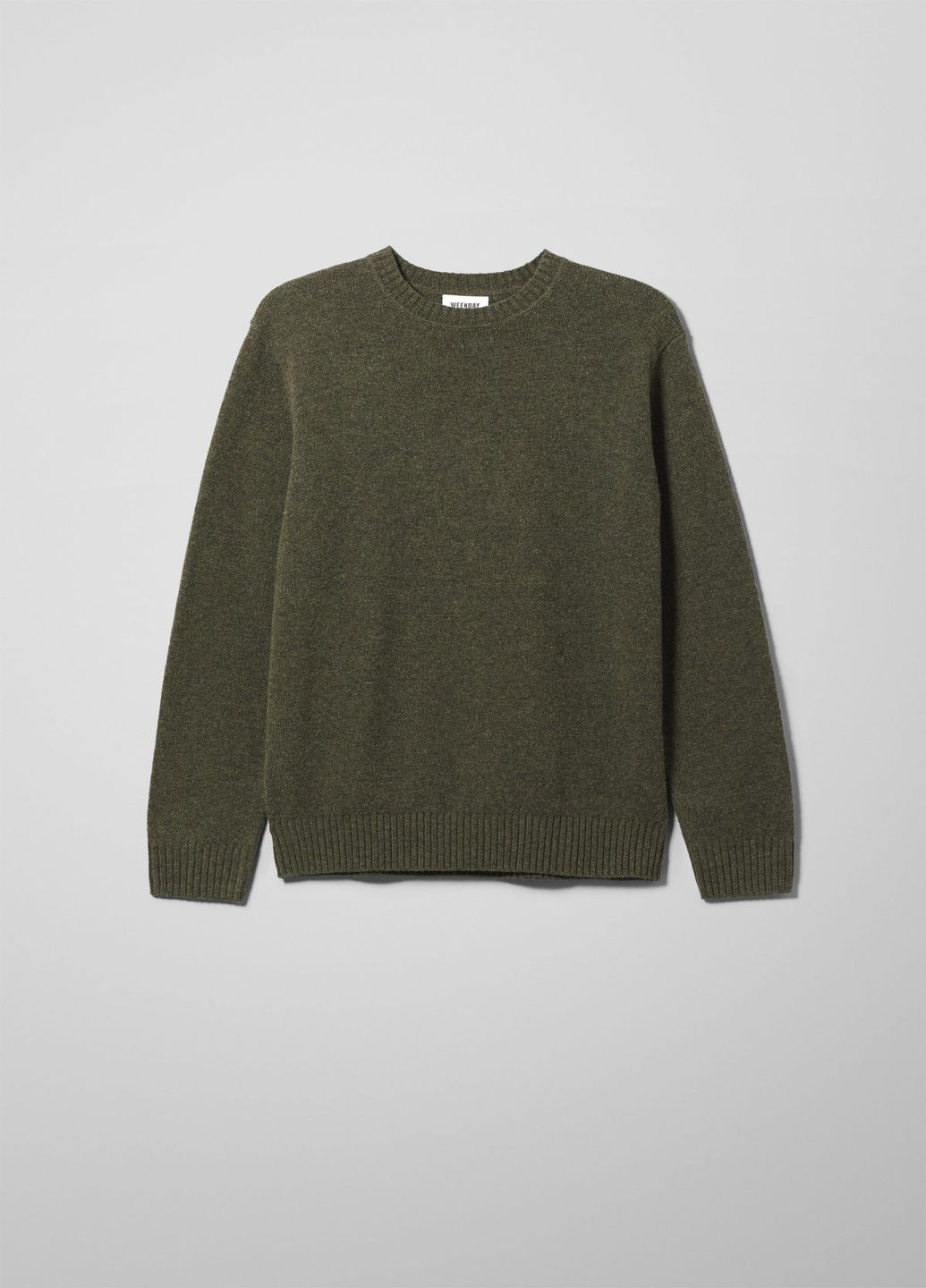Зеленый демисезонный свитер Weekday