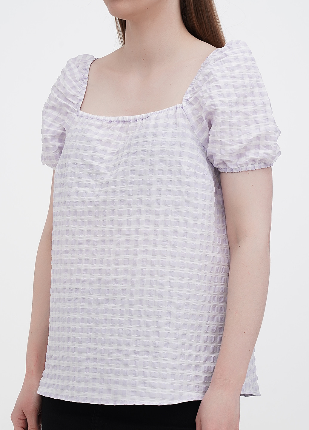 Сиреневая летняя блуза Orsay