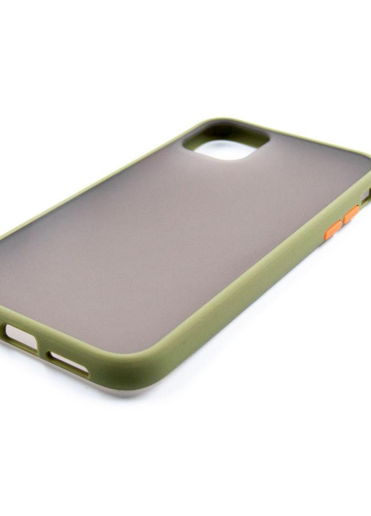 Чохол для мобільного телефону (смартфону) (Matt) для iPhone 11 Pro, Green (DG-TPU-MATT-29) DENGOS (201492039)