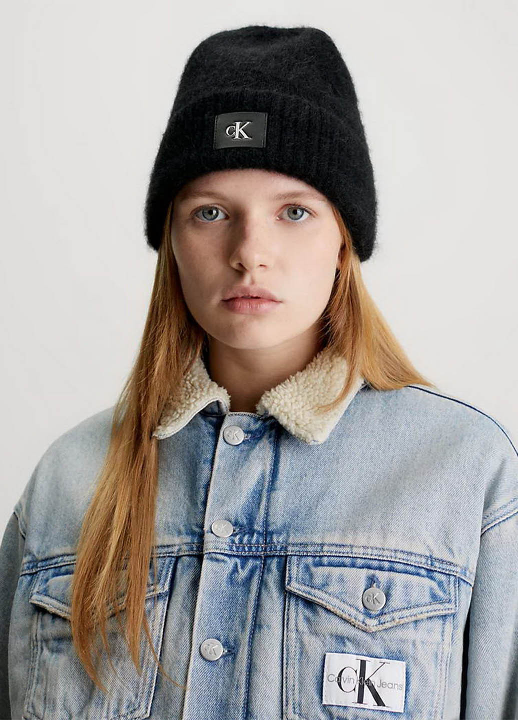 Шапка Calvin Klein Minimal Monogram Beanie (328399628)