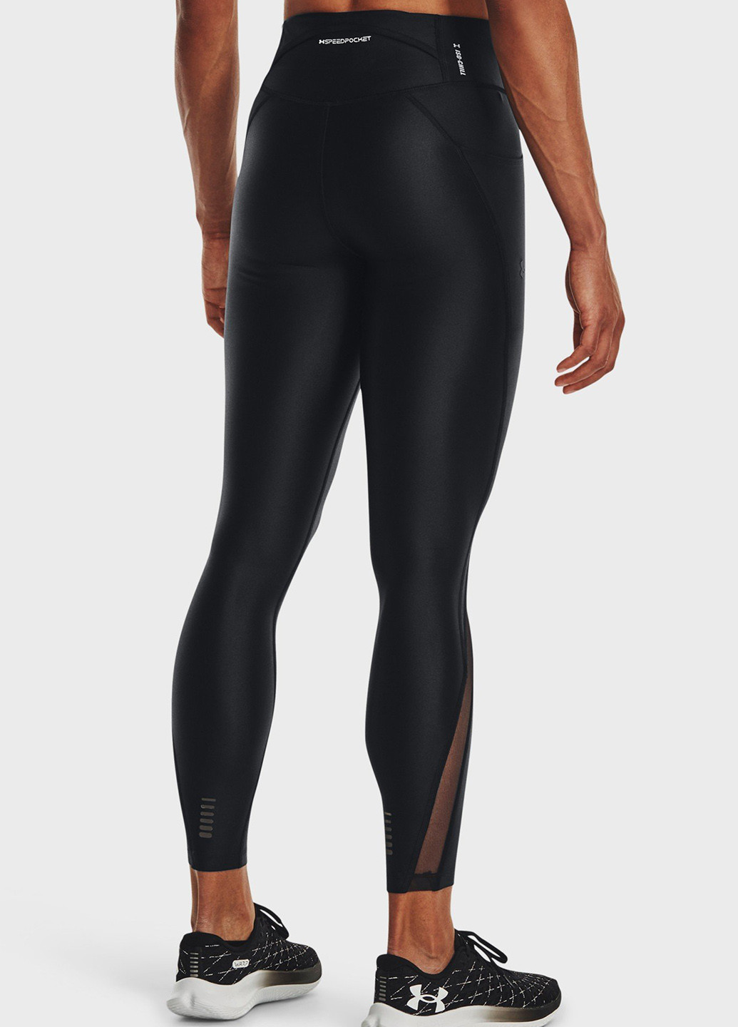 Черные демисезонные леггинсы Under Armour