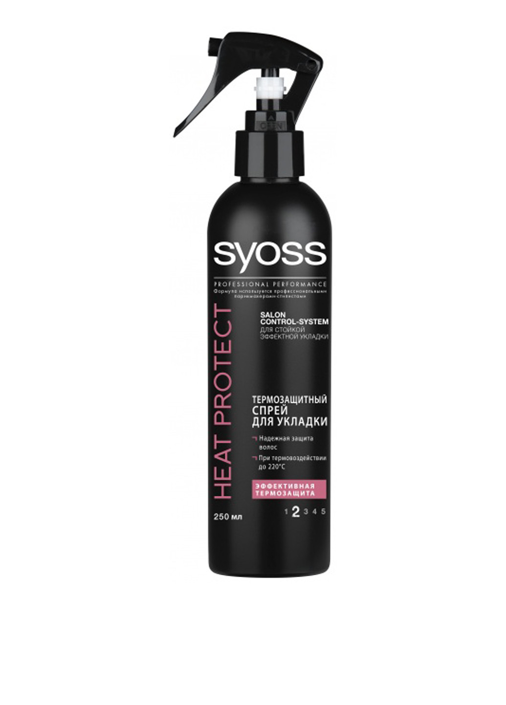 Термозащитный спрей для укладки волос Heat Protect, 250 мл Syoss (140830262)