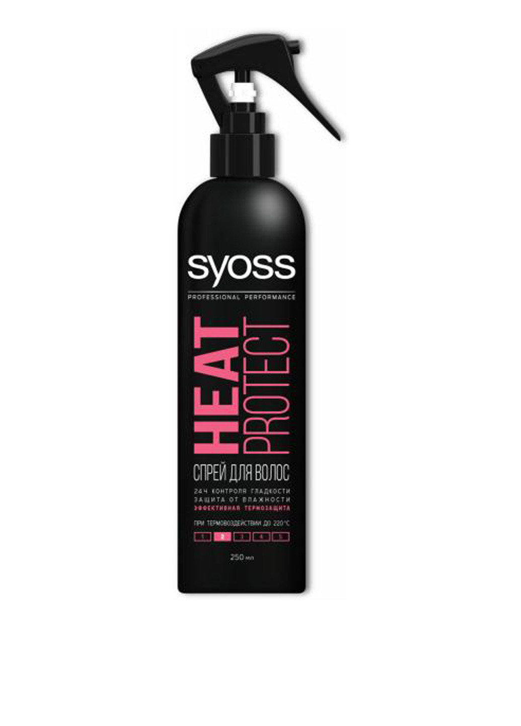 Термозахисний спрей для укладання волосся Heat Protect, 250 мл Syoss (140830262)