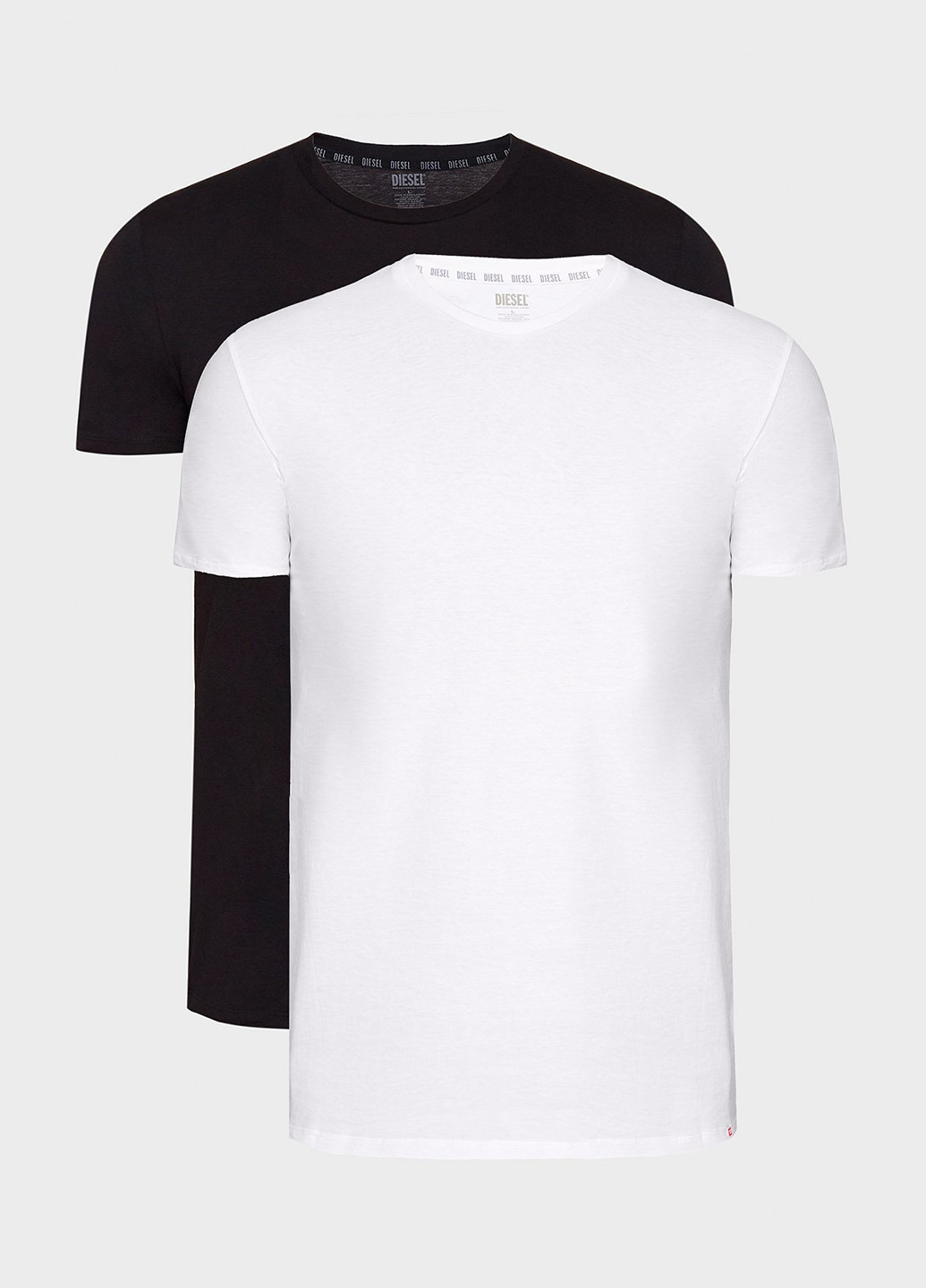 Черно-белая футболка (2 шт.) Diesel