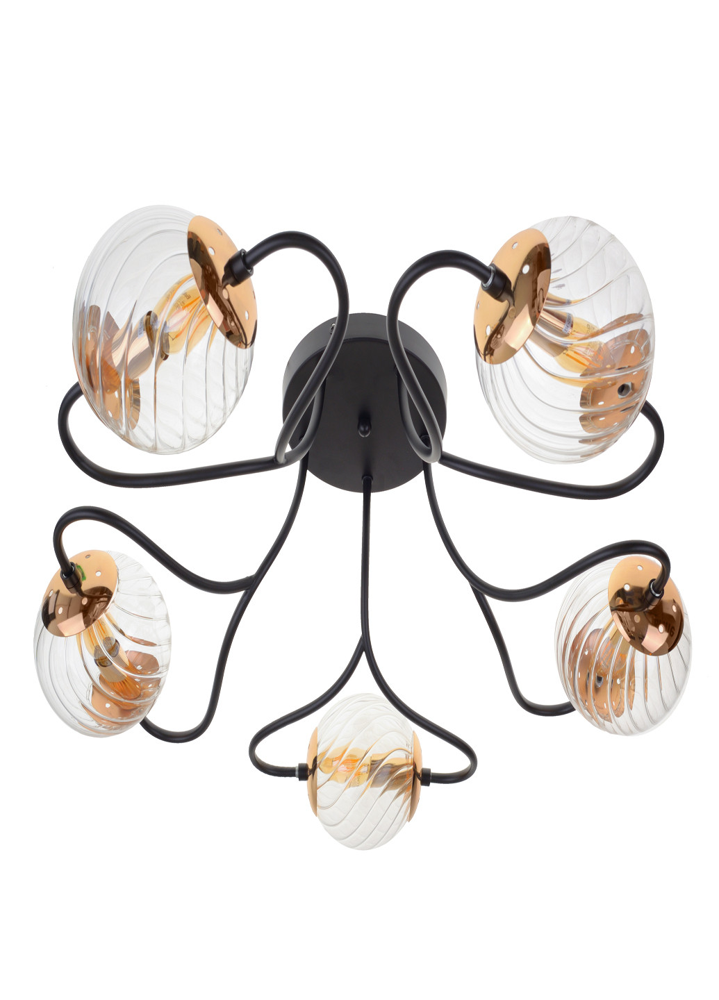 Люстра BL-801S/5 E14 BK+FG Brille (242444975)