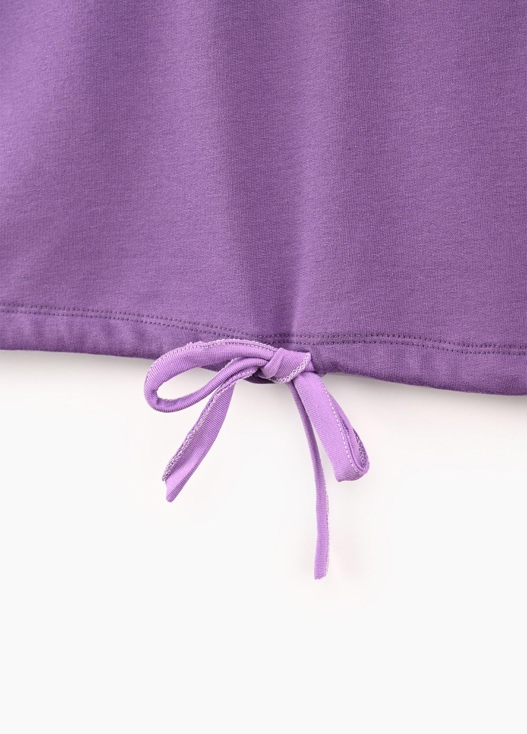 Dominik свитшот надпись сиреневый кэжуал хлопок