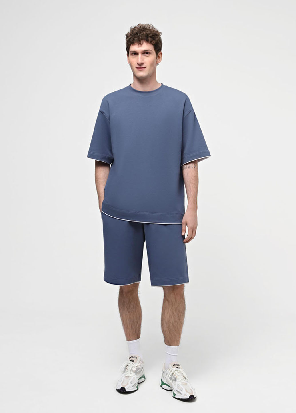 Сіро-синя футболка Promin