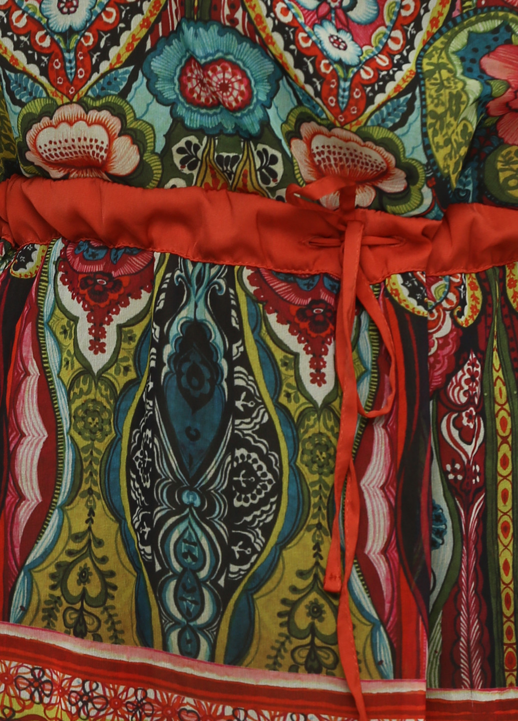 Червона кежуал сукня Desigual з абстрактним візерунком