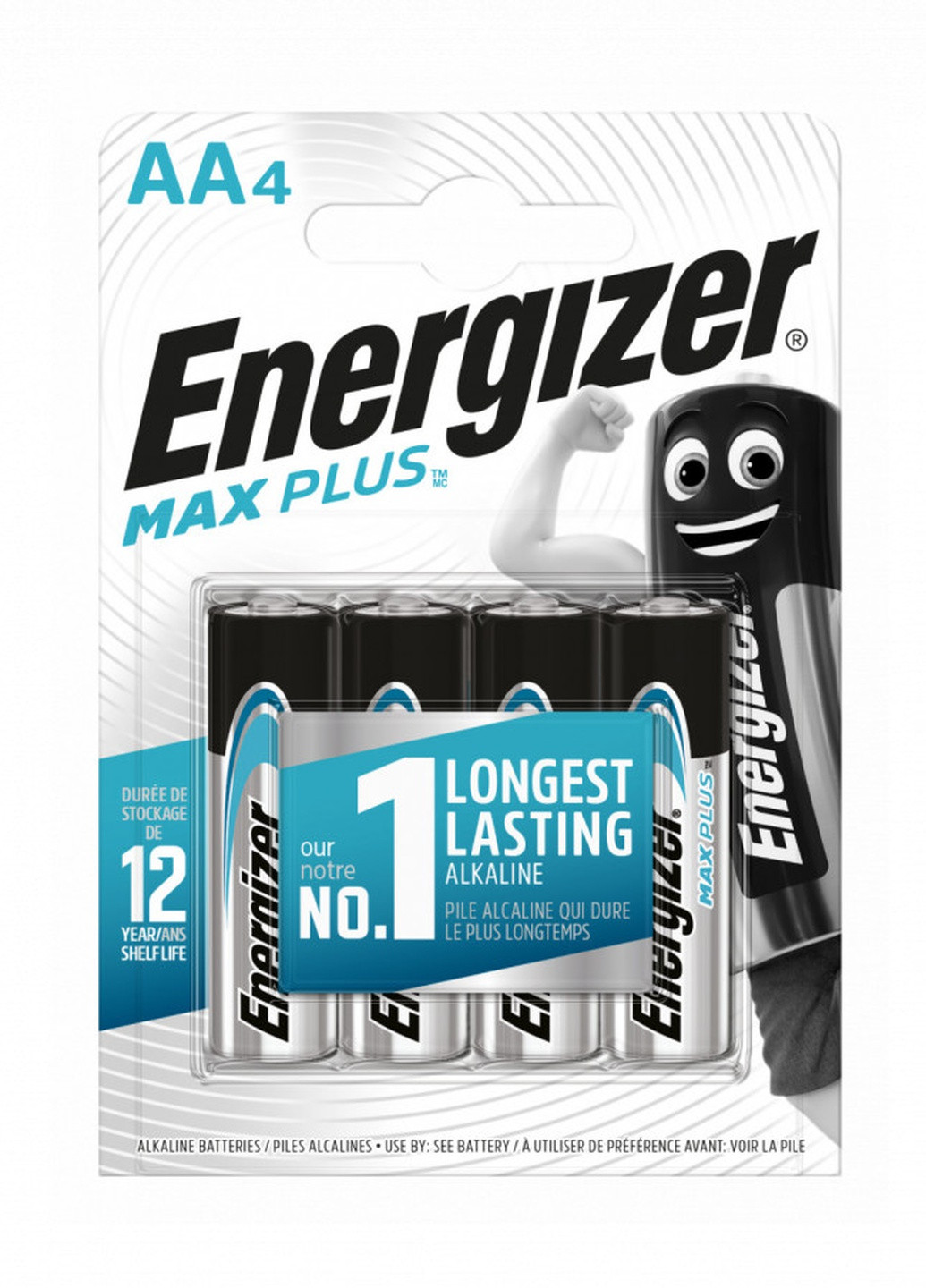 Батарейка AA Max Plus уп. 4шт. Energizer (253896307)