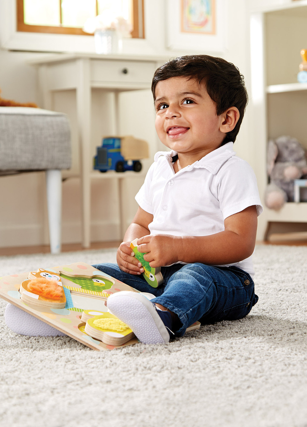 Дзеркальний формовий пазл з пухнастими домашніми тваринами, 26х26х2.5 см Melissa & Doug (251317762)