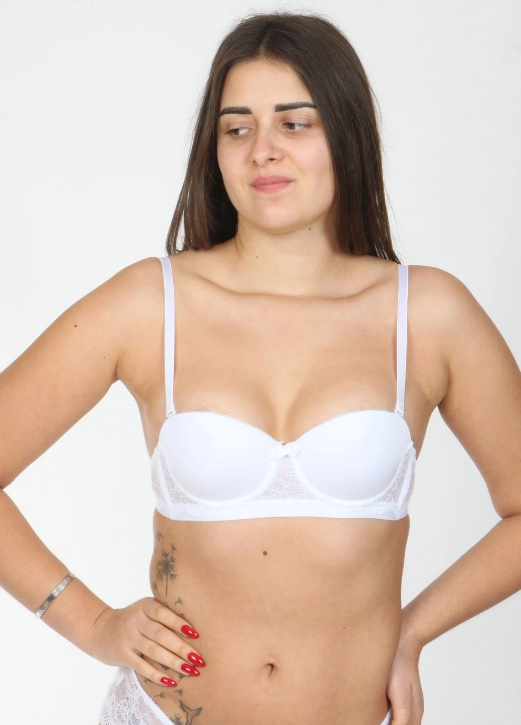 Белый бюстгальтер Lingerie