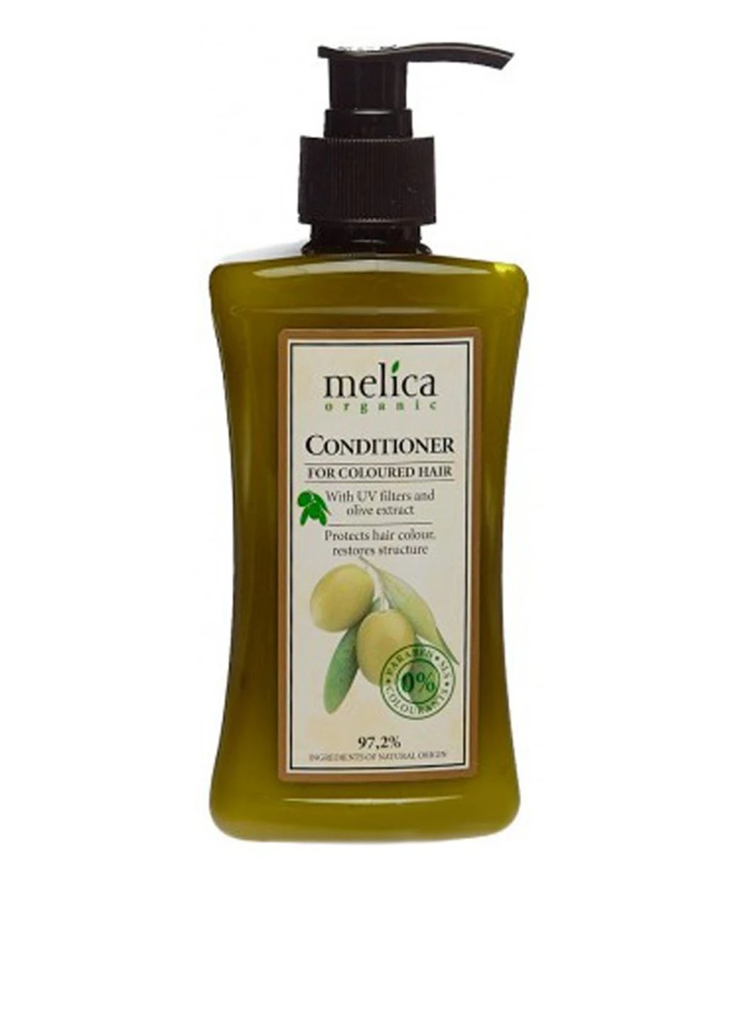 Бальзам-кондиционер для окрашенных волос, 300 мл Melica Organic (248898470)