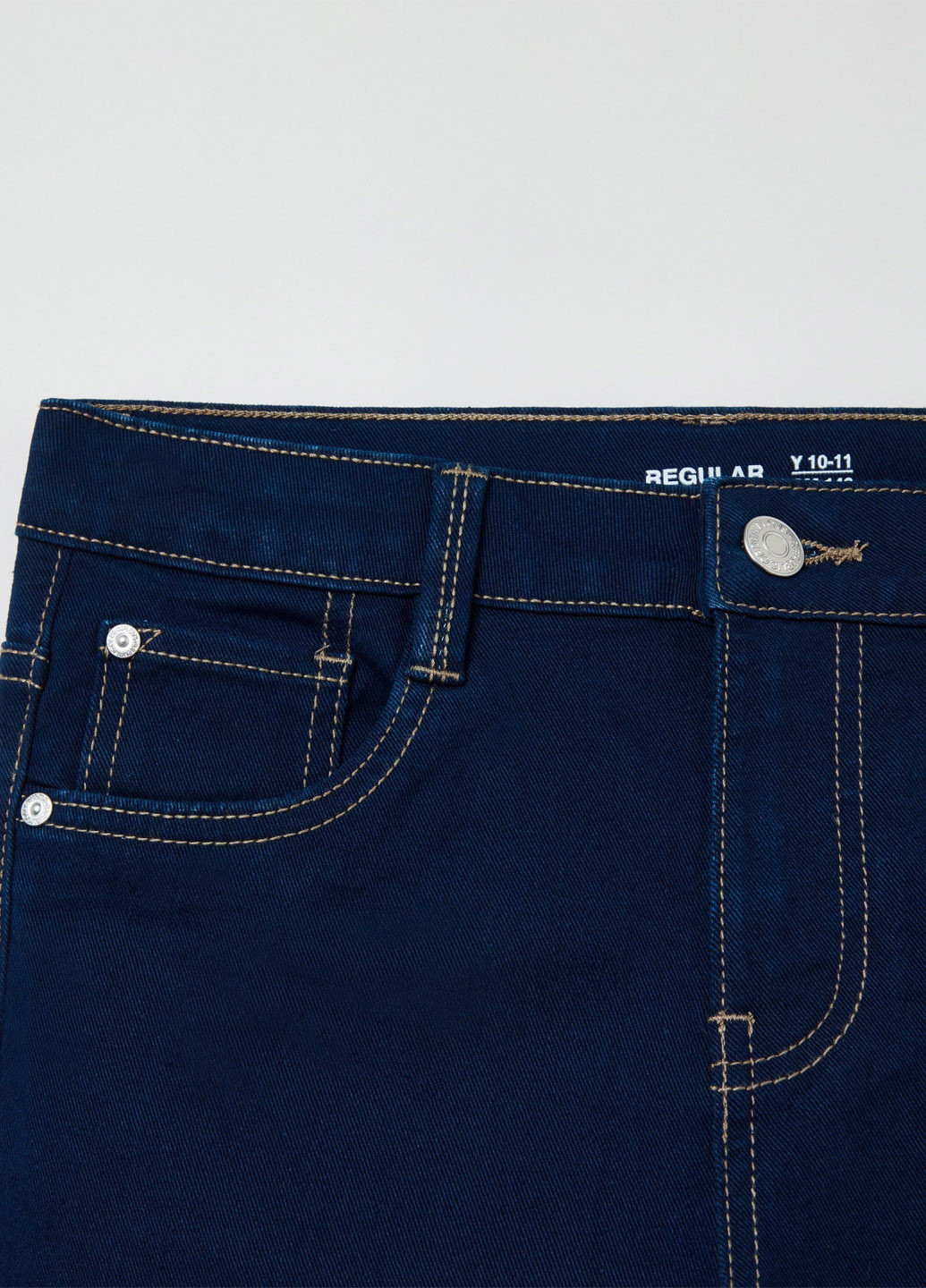 Темно-синие демисезонные прямые джинсы OVS