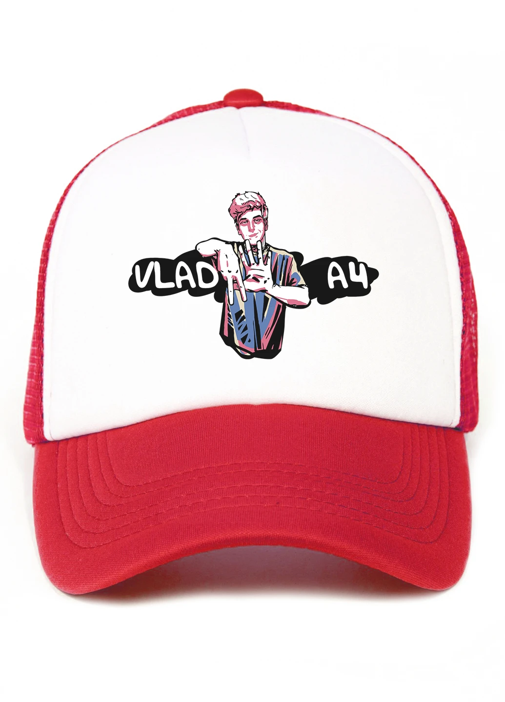 Кепка Тракер детская блогер Влад Бумага А4 (blogger Vlad A4) (33404-2621) MobiPrint (220824509)