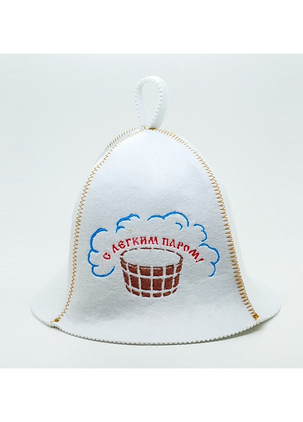Шапка для сауни "З легкою парою" Універсальний Luxyart (254456541)