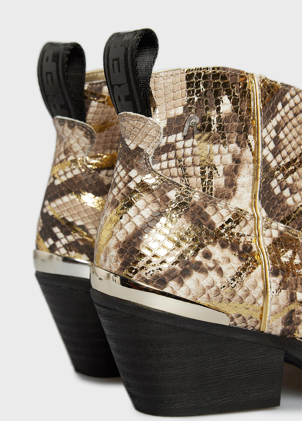 Коричневі зимня ботильйони Replay