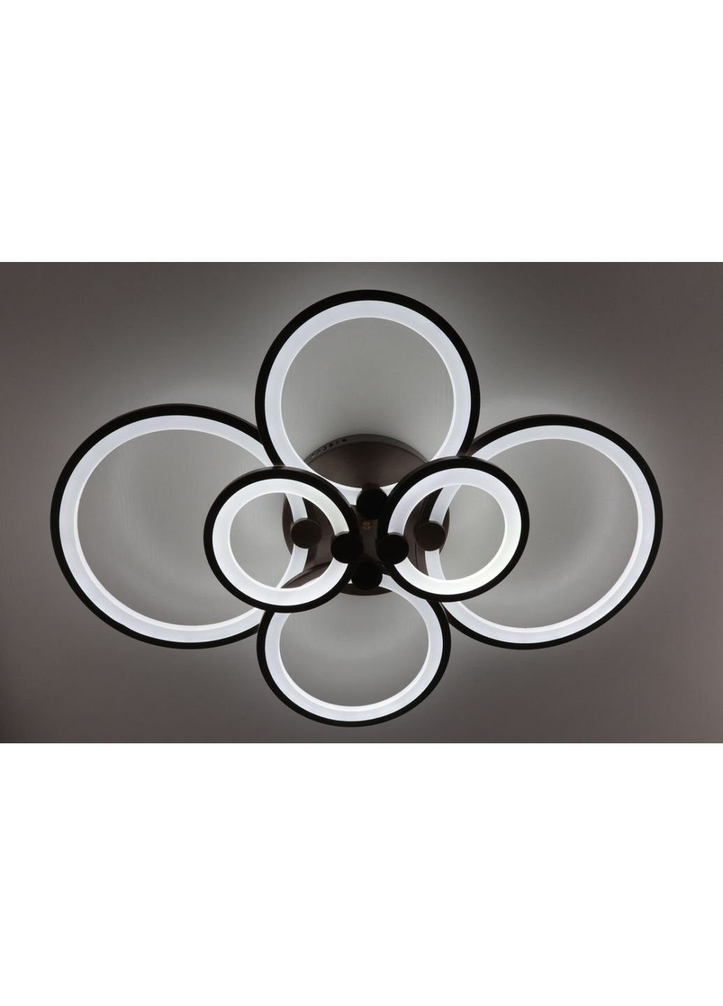 Люстра стельова LED з пультом A2280/2+2+2-cf Коричневий 12х58х80 см. Sunnysky (253630892)