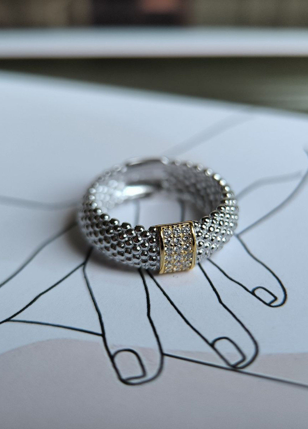 Кольцо Silver Flame (336574478)