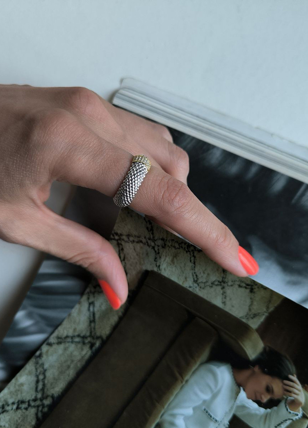 Кольцо Silver Flame (336574478)