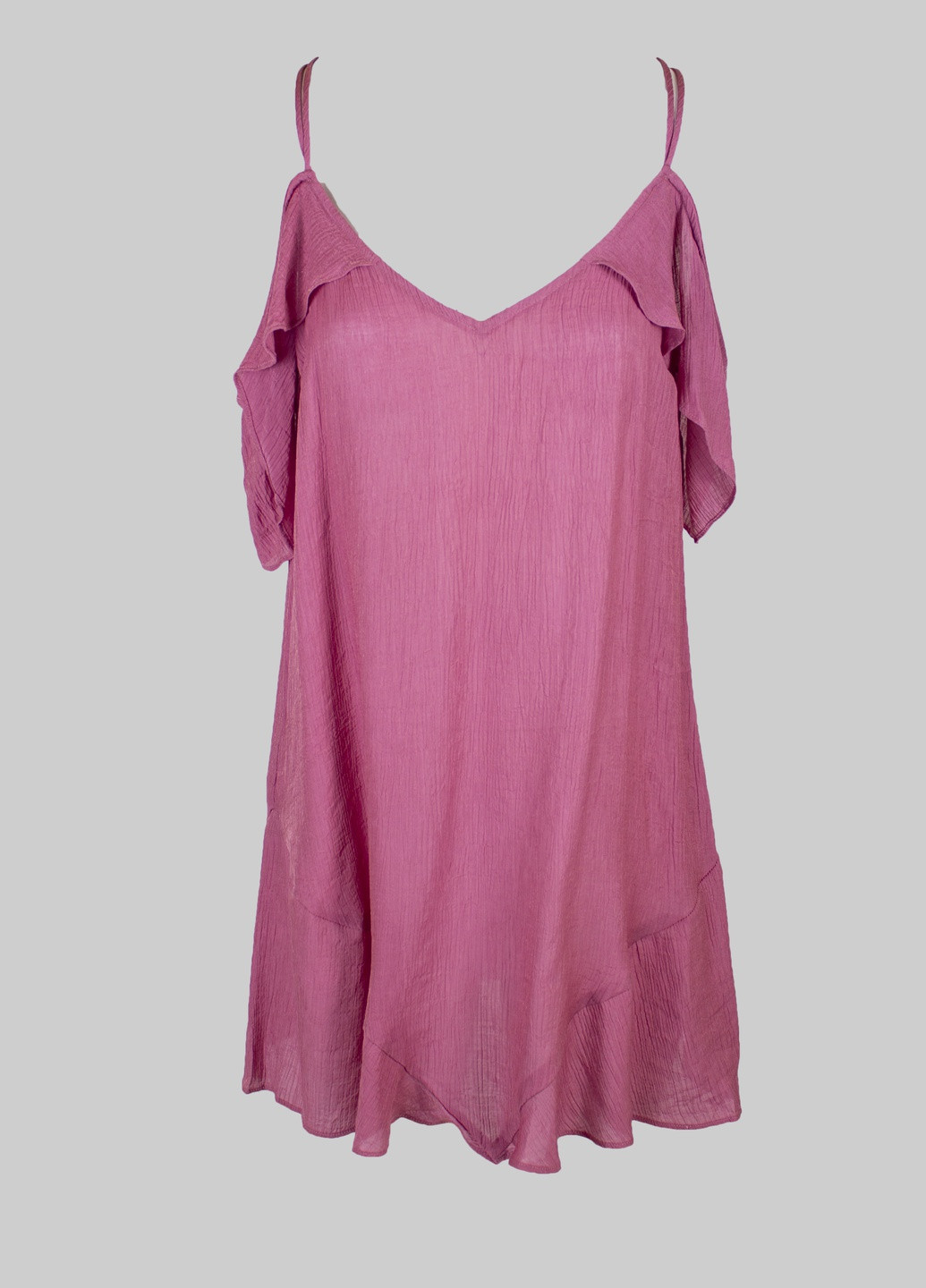 Темно-фиолетовое кэжуал платье Our Heritage однотонное