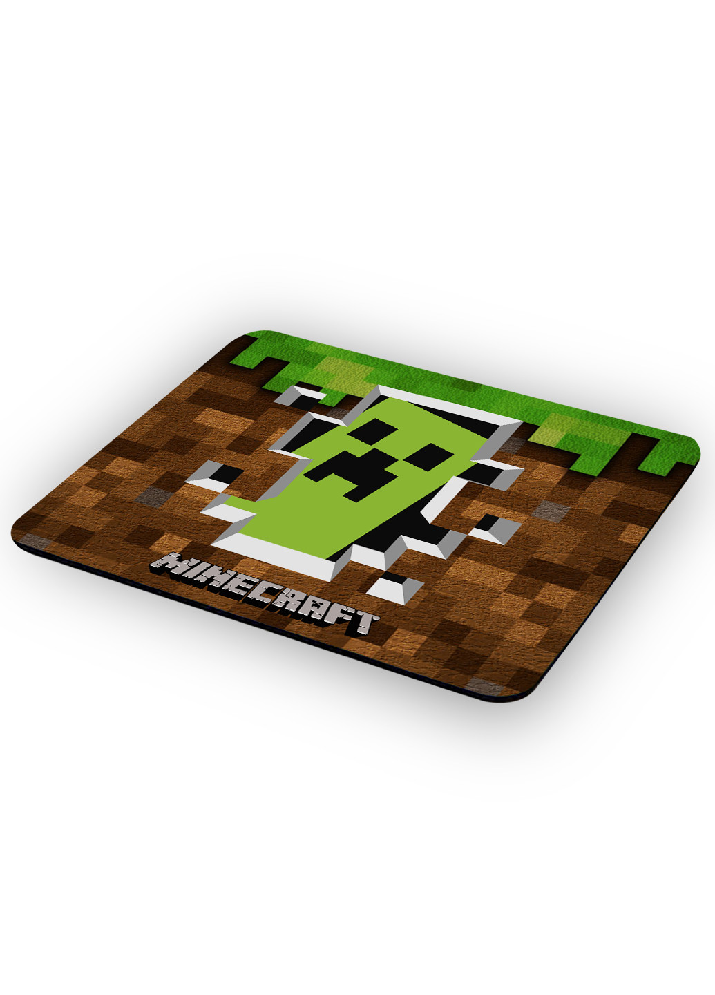 Килимок для мишки Майнкрафт (Minecraft) (25108-1709) 22х18 см MobiPrint (222995277)