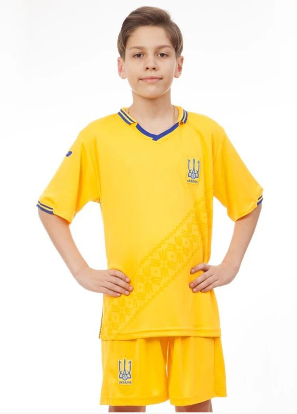 Спортивная форма (футболка, шорты) CO-8173 SP-Sport Ukraine Suit (321302598)