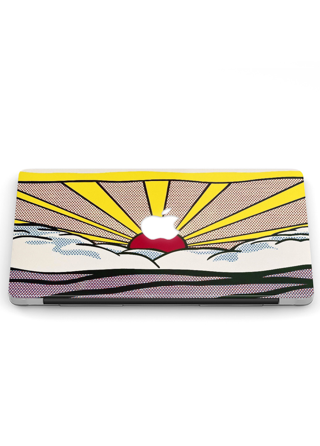 Чохол пластиковий для Apple MacBook Air 11 A1465 / A1370 Ретроспектива Роя Ліхтенштейна в Tate Modern (6349-2490) MobiPrint (218861792)