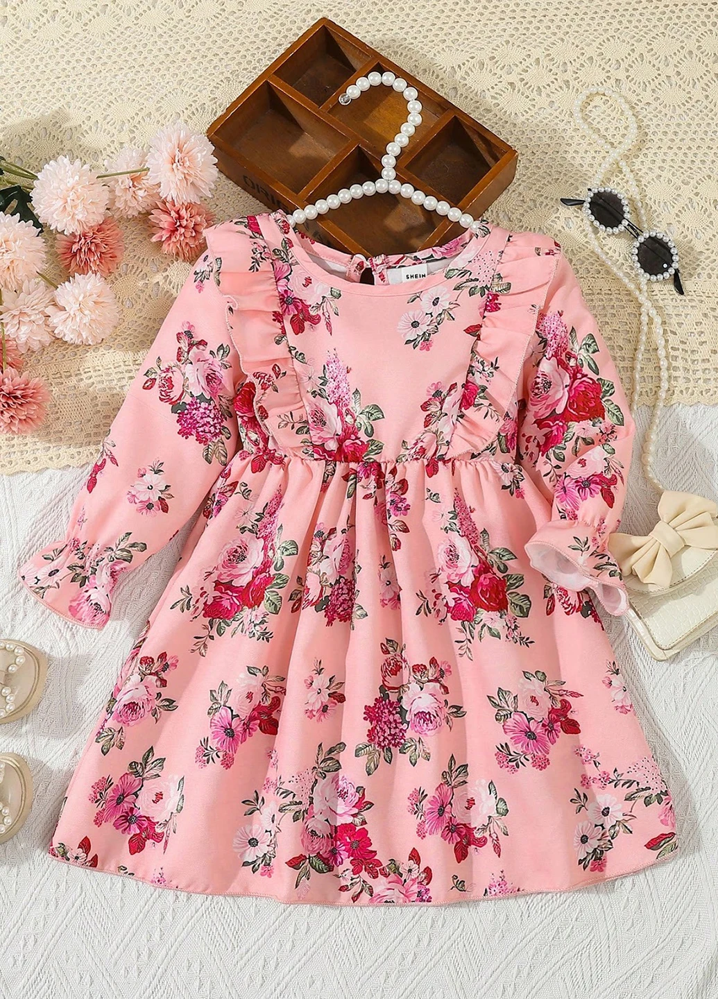 Рожева сукня SHEIN (324037977)
