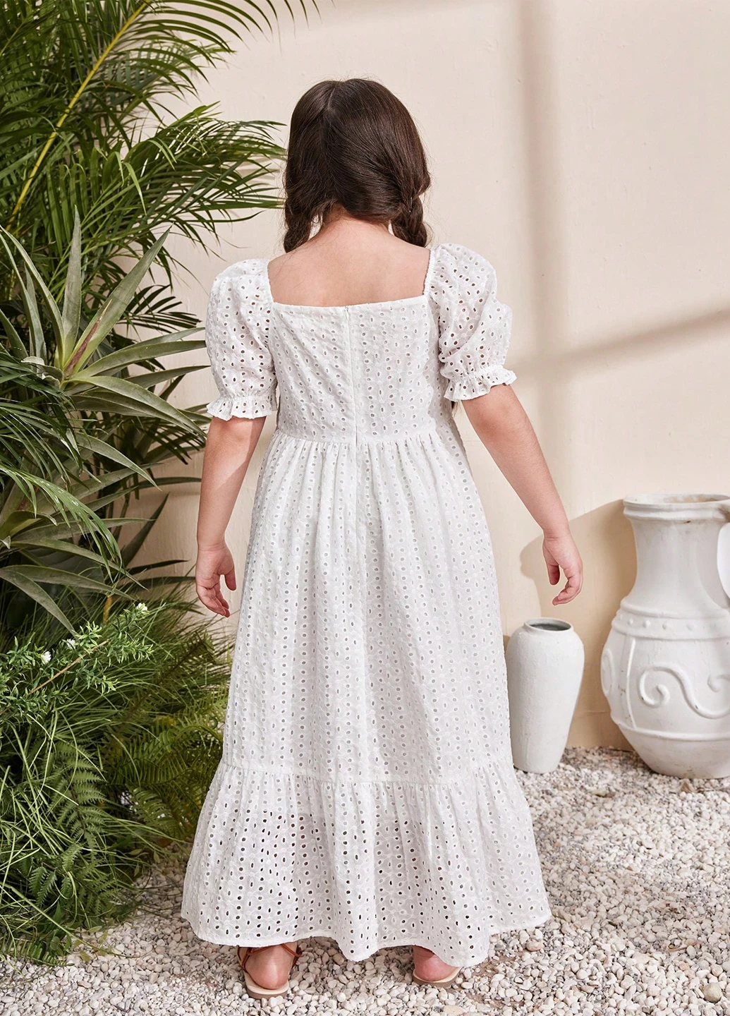 Біла сукня SHEIN (316158209)