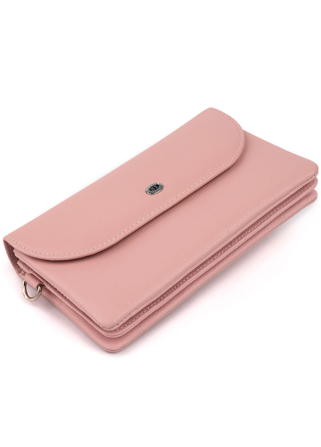 Жіночий шкіряний гаманець-клатч 19х9,5х2,5 см st leather (229460061)