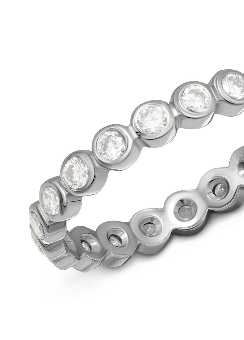 Кольцо с бриллиантами в белом золоте 1-207 940 Zarina (254252617)