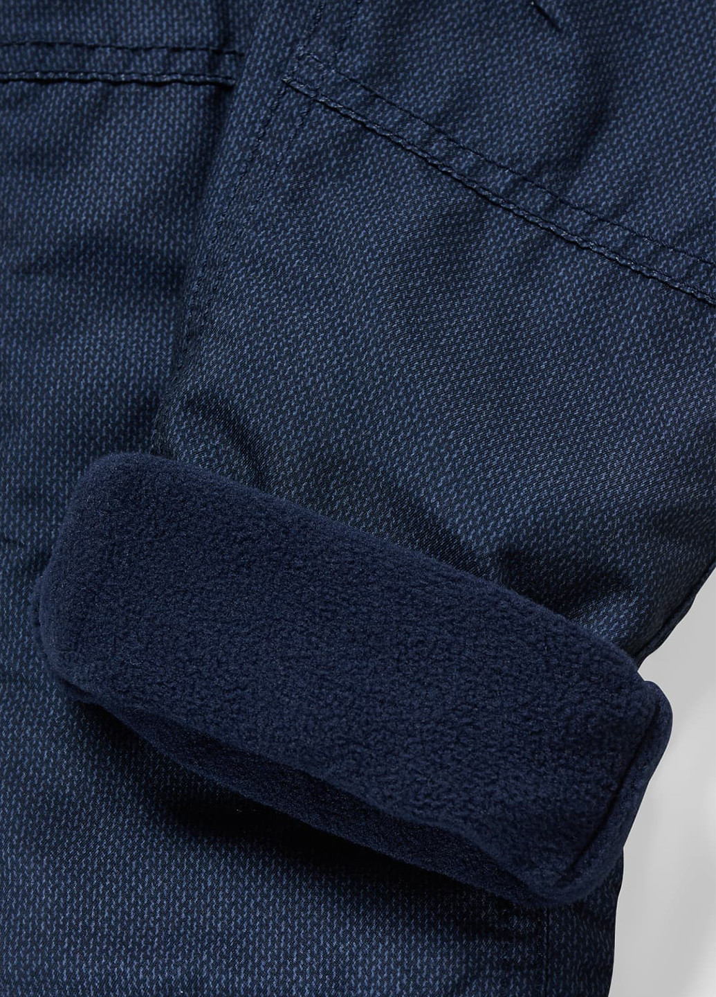 Темно-синие кэжуал демисезонные брюки зауженные C&A