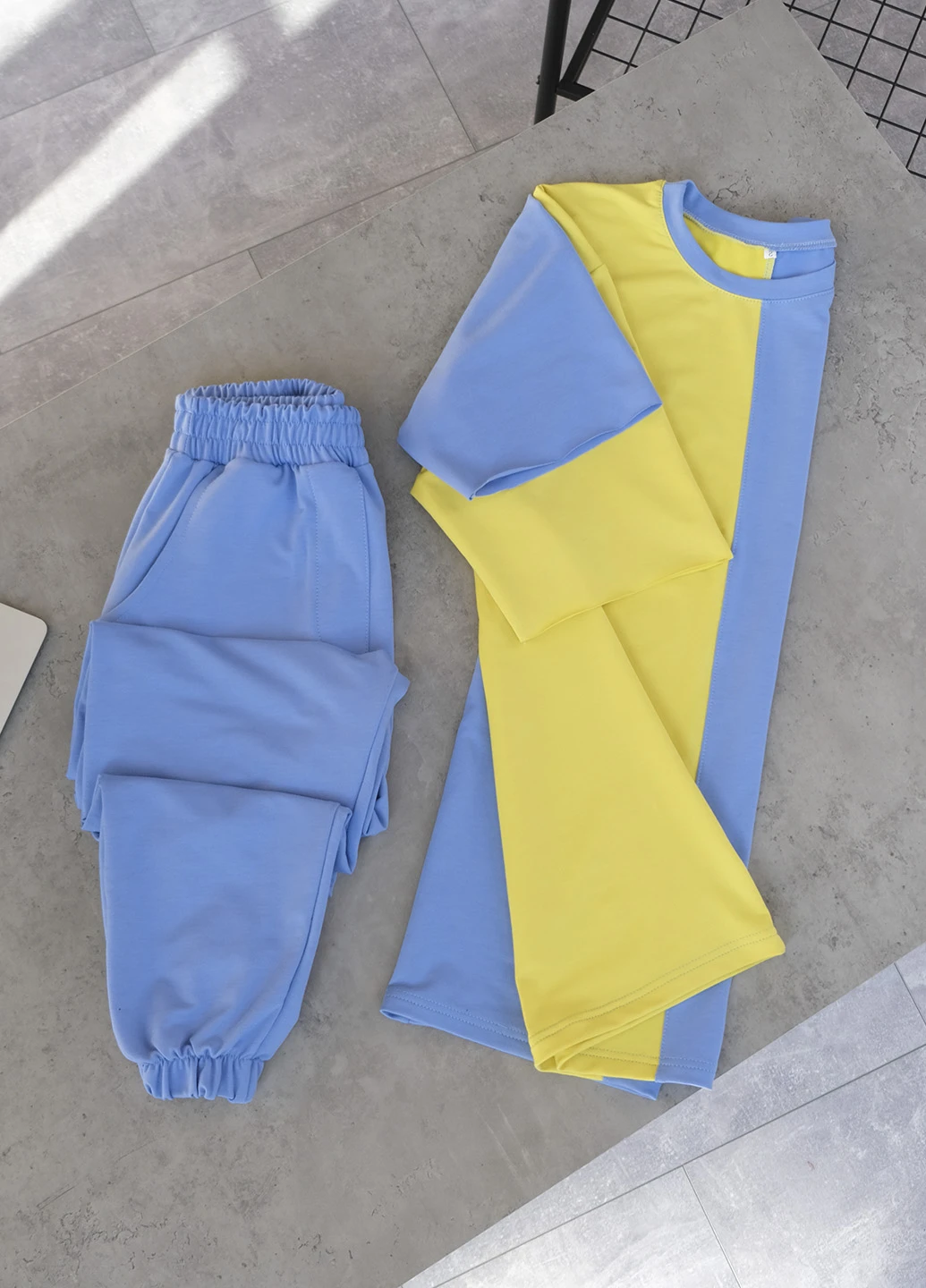 Голубой костюм oversize ShopnGo