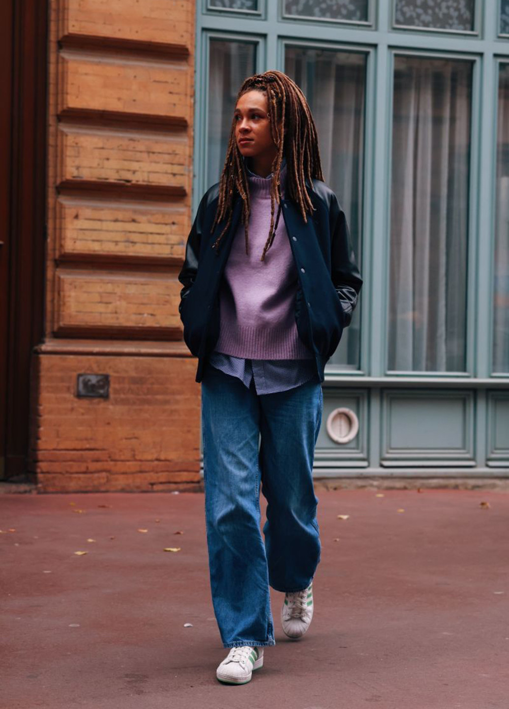 Бомбер Uniqlo на кнопках (258287605)