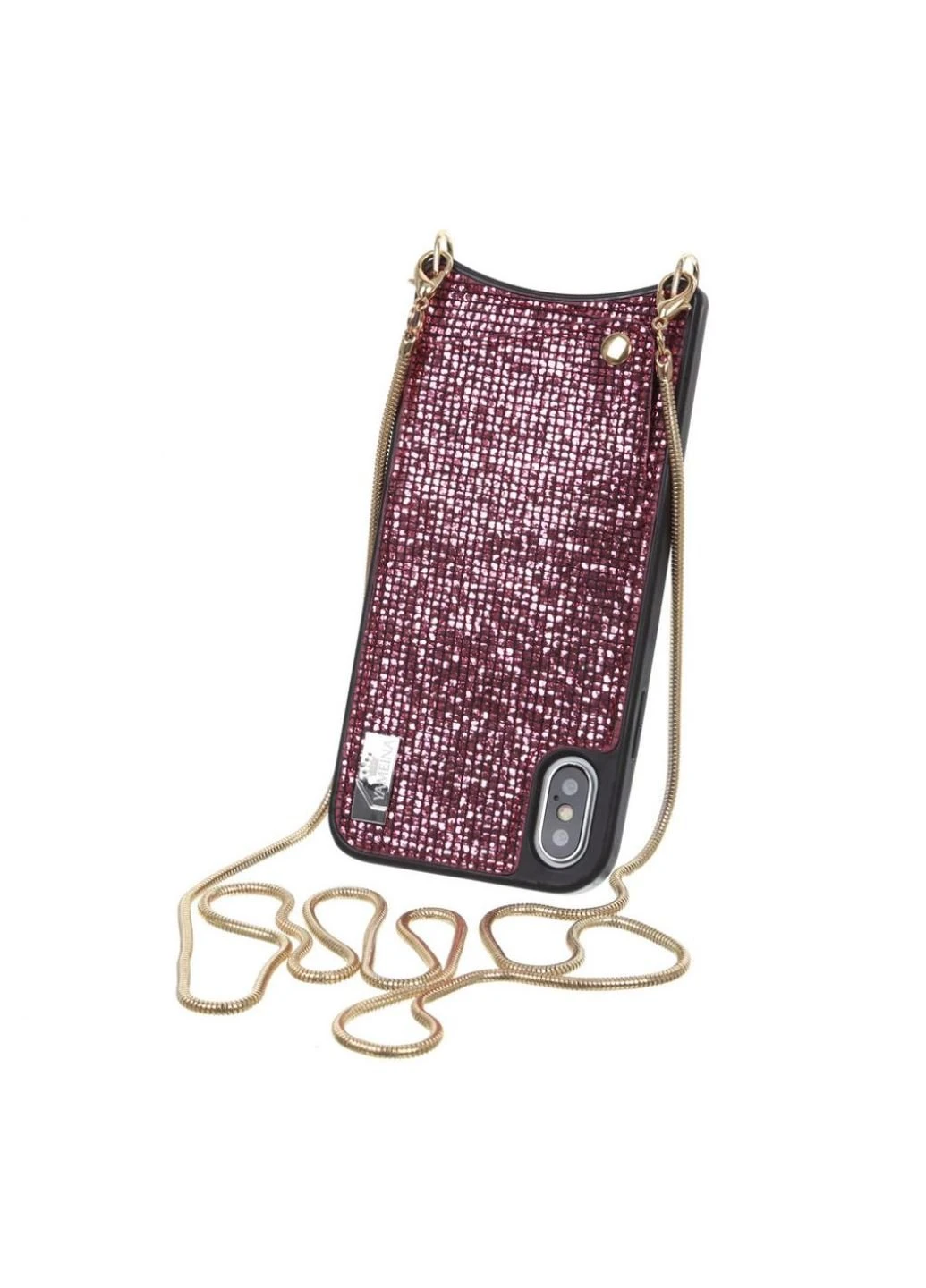 Чохол для мобільного телефону Glitter Wallet Apple iPhone X/Xs Pink (703619) (703619) BeCover (252570685)