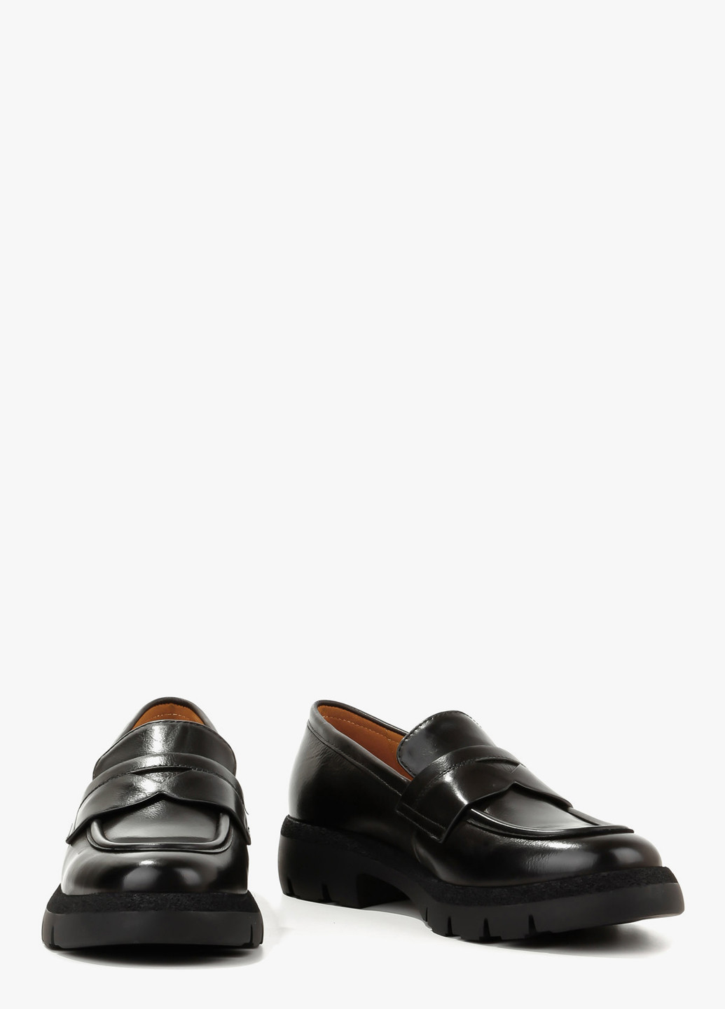 Le'BERDES Туфлі лофери чорний з натуральна шкіра, україна — демісезон (322646264)