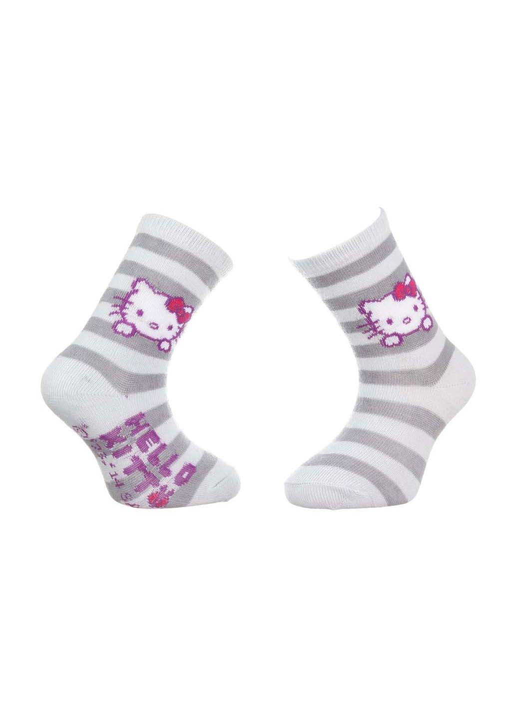 Шкарпетки Hello Kitty head hk stripes (256036637)