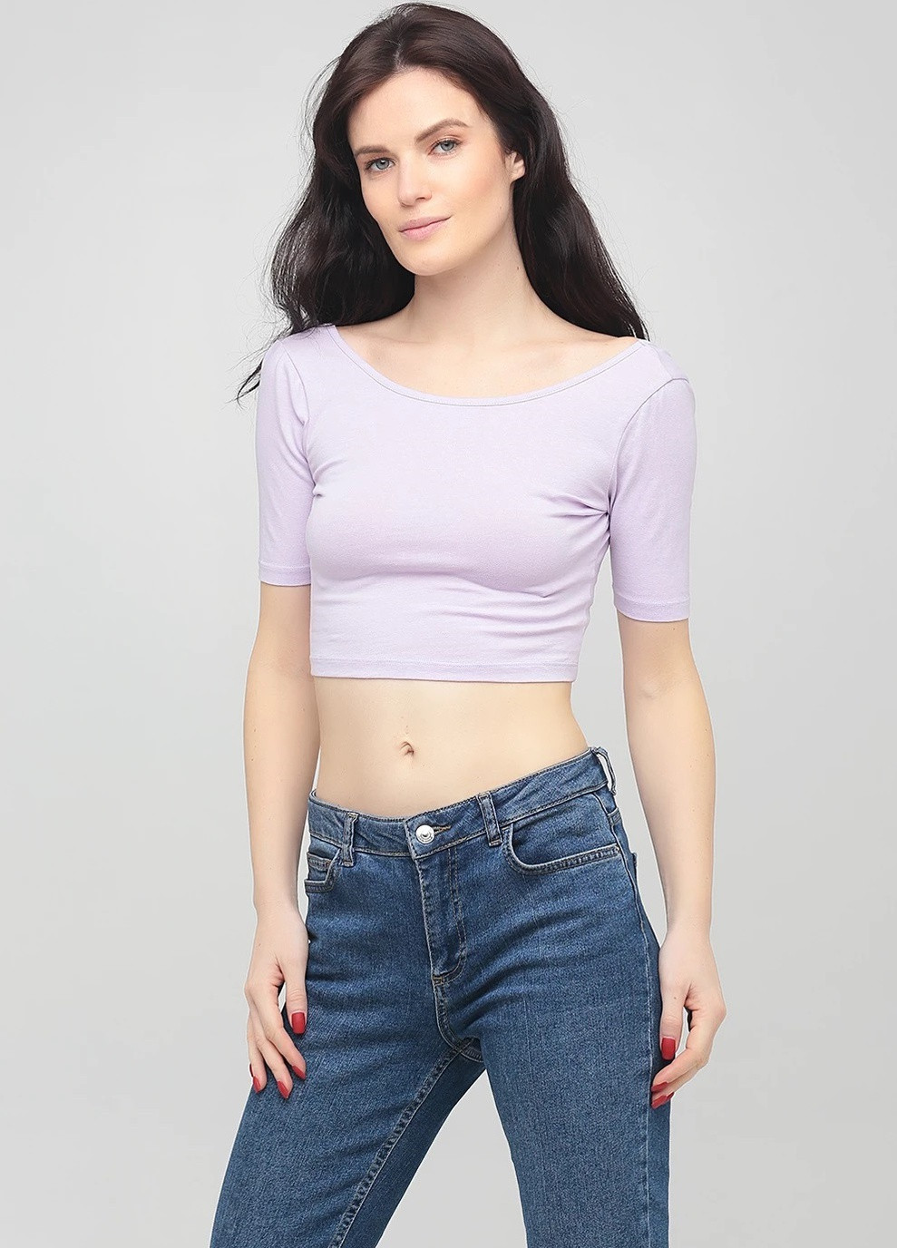 Топ однотонний кежуал Asos (253506424)