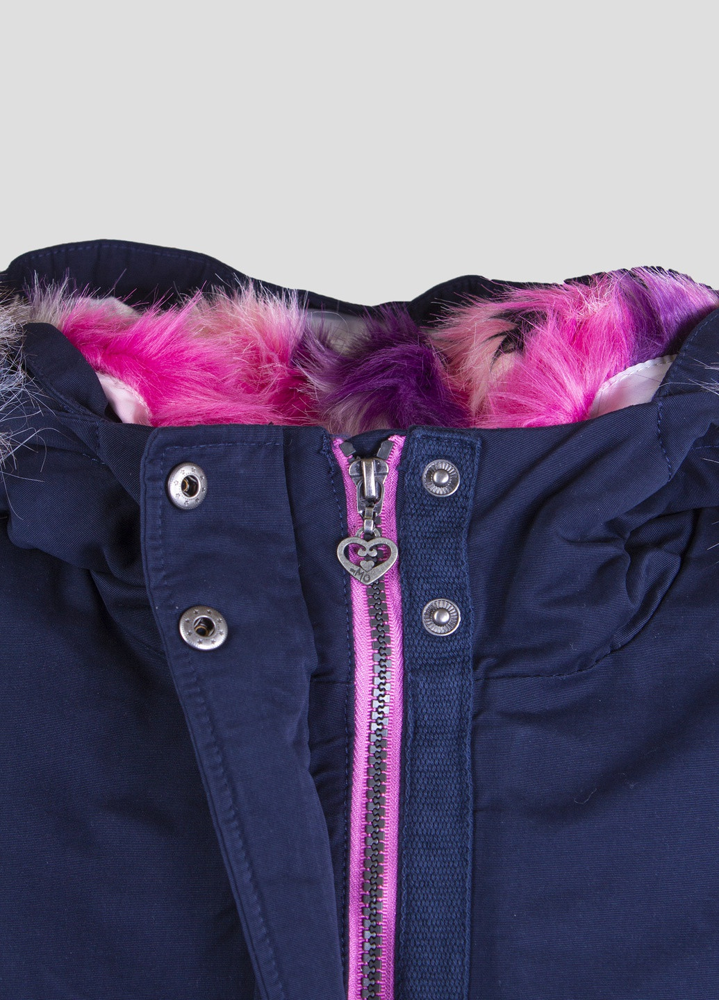 Темно-синяя зимняя куртка myMO