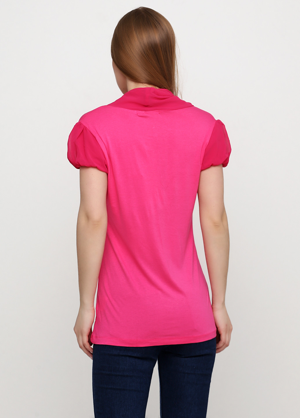 Розовая летняя блуза Ambitionfly
