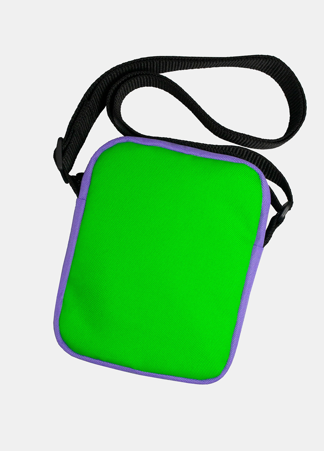 Сумка через плечо МСR4 зеленая/фиолетовая Famk (254155107)