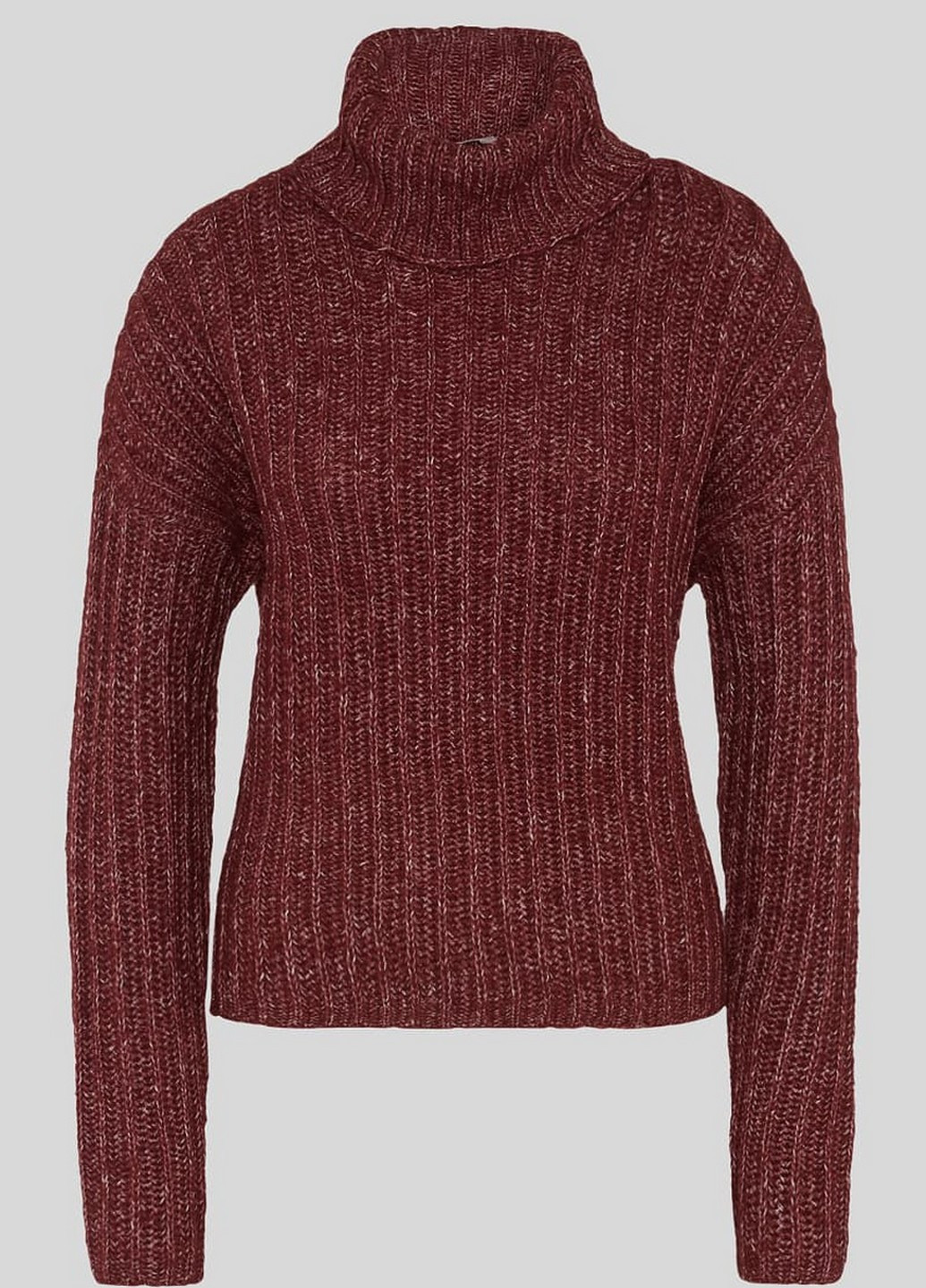 Бордовый зимний свитер C&A