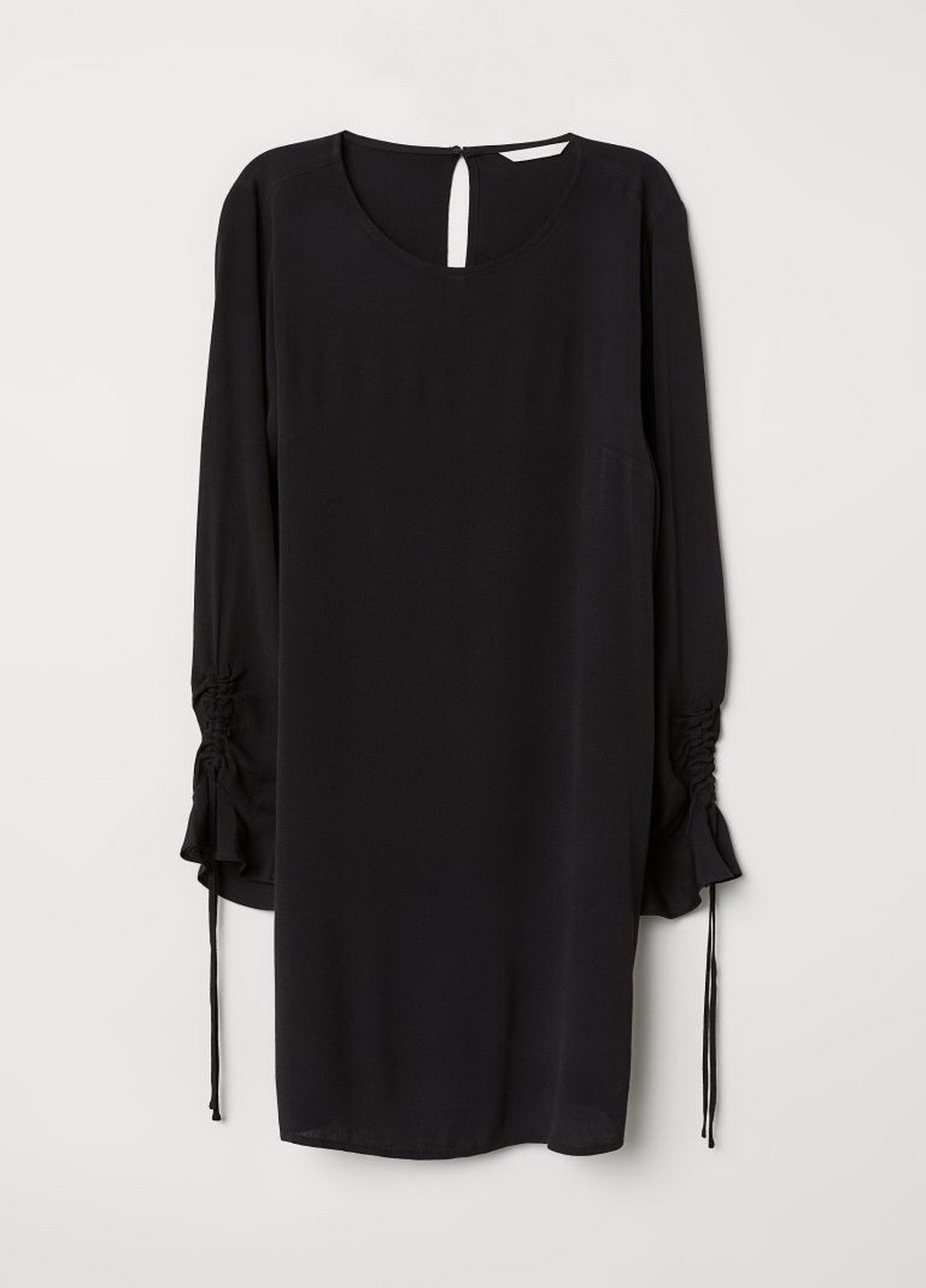 Черное кэжуал платье H&M