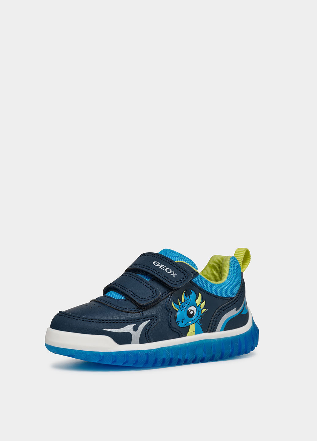 Темно-синие демисезонные кроссовки Geox