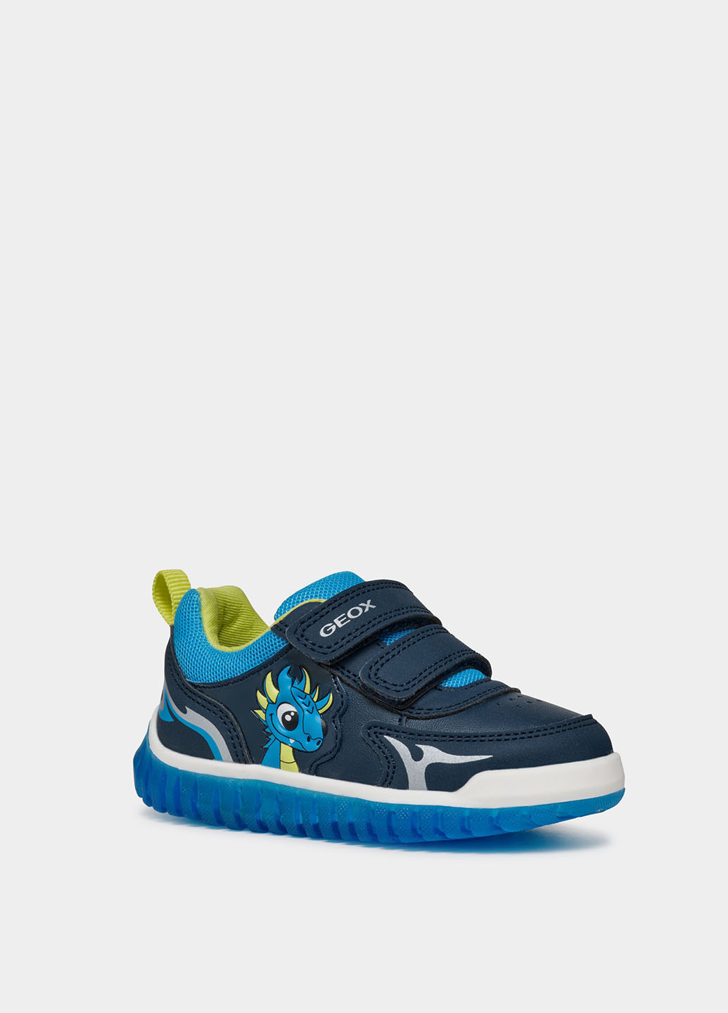 Темно-синие демисезонные кроссовки Geox