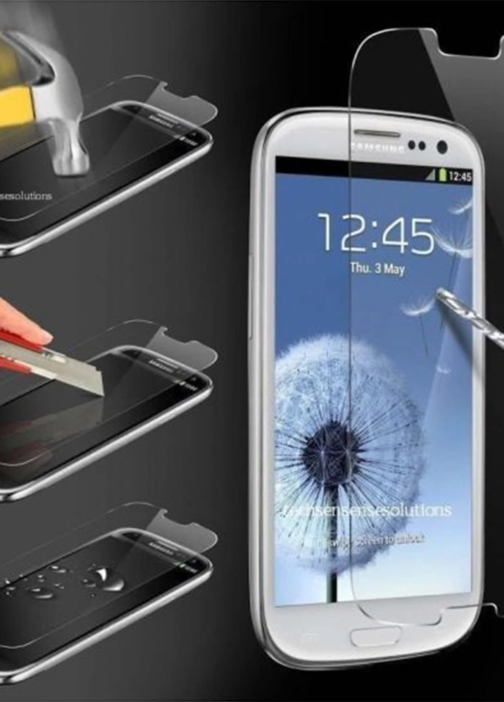Захисне скло на Samsung Galaxy S3 Forus (17275277)