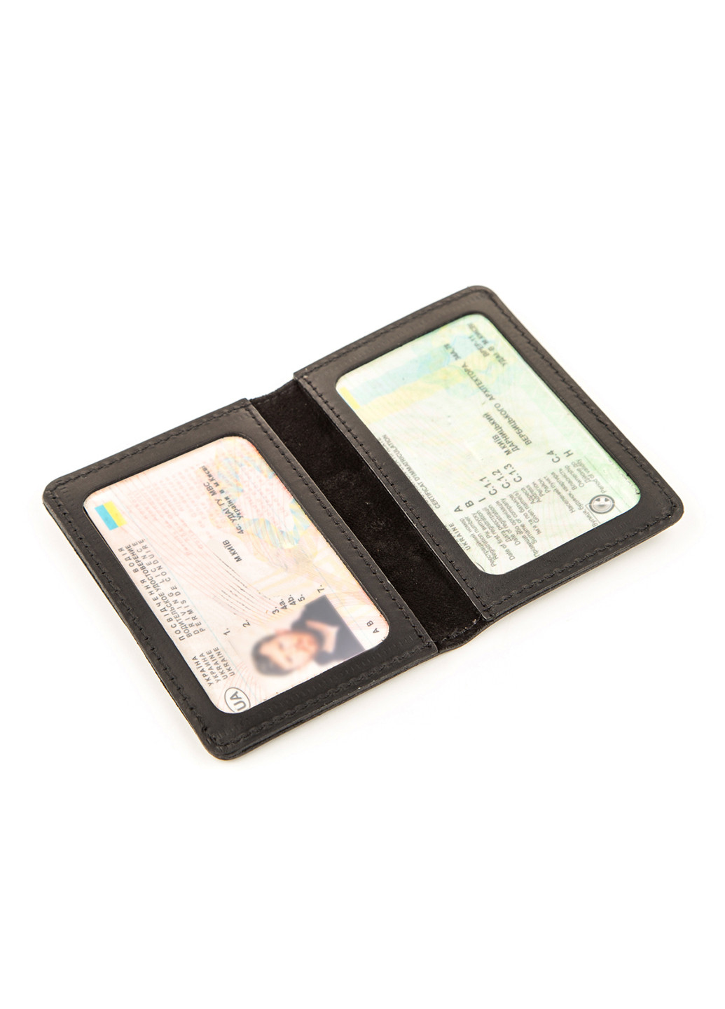 Шкіряна обкладинка на водійські документи 10х7х0,5 см Shvigel (253491352)