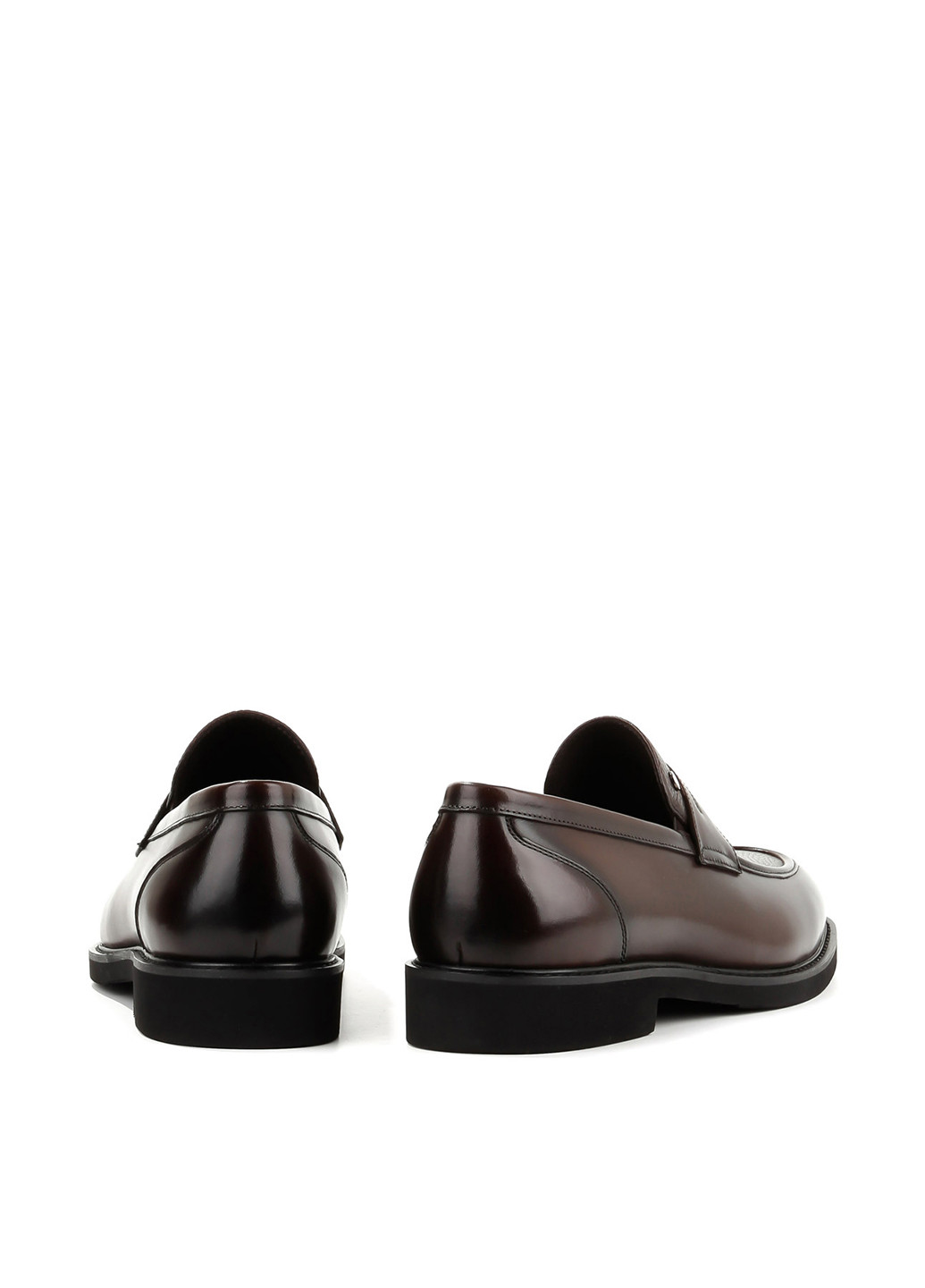 Темно-коричневые кэжуал, классические туфли Le'BERDES без шнурков