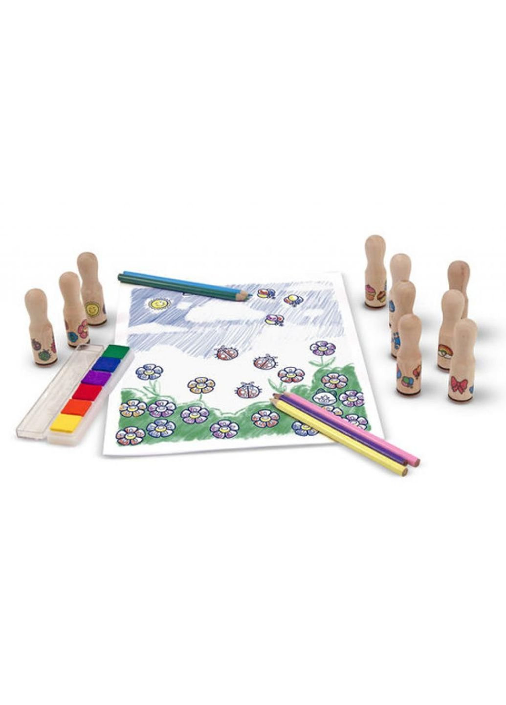 Набір для творчості Набір штампів День народження (MD12306) Melissa&Doug (249608697)